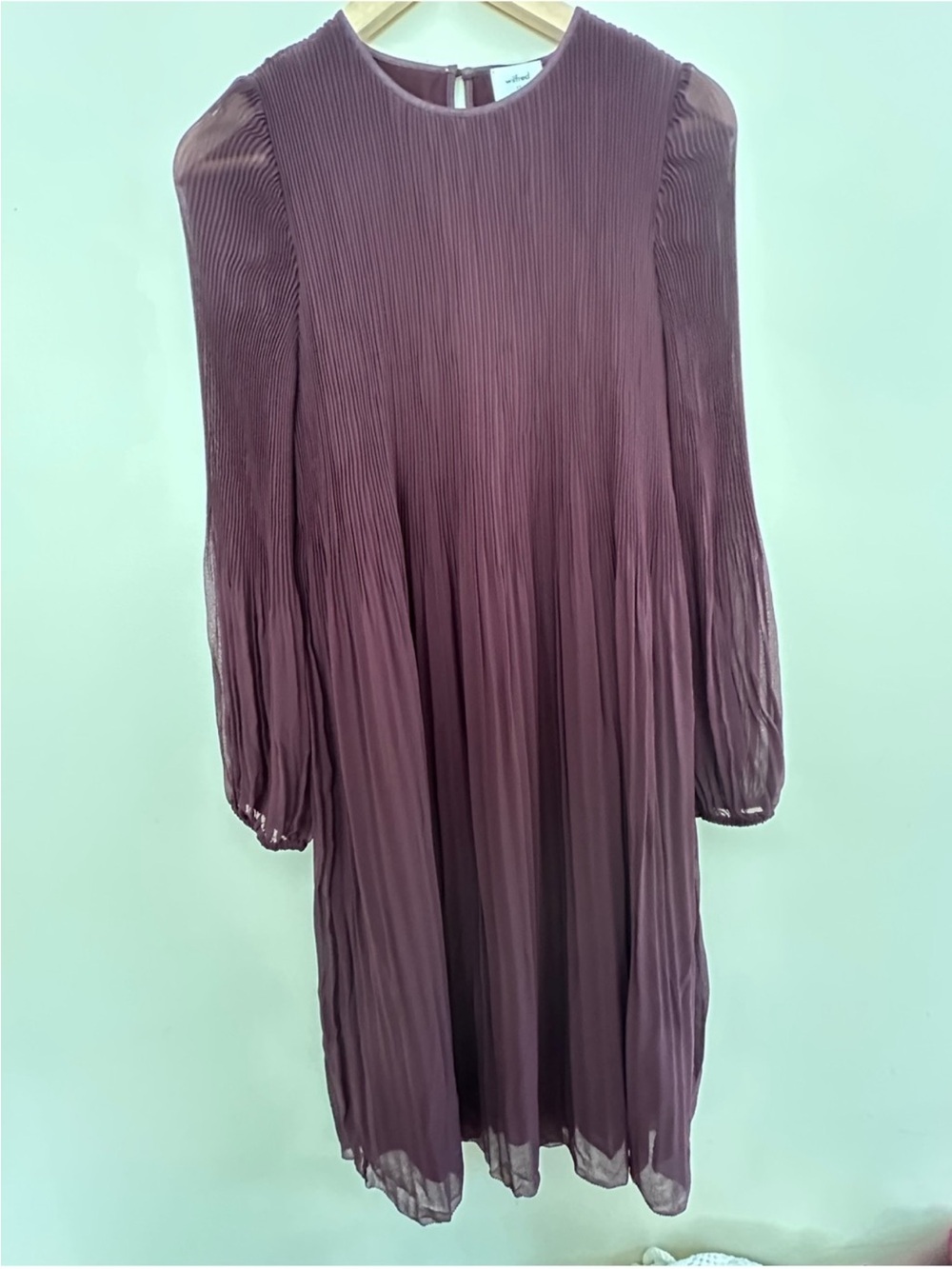 Wilfred Daydreamer Long-Sleeve Midi Dress